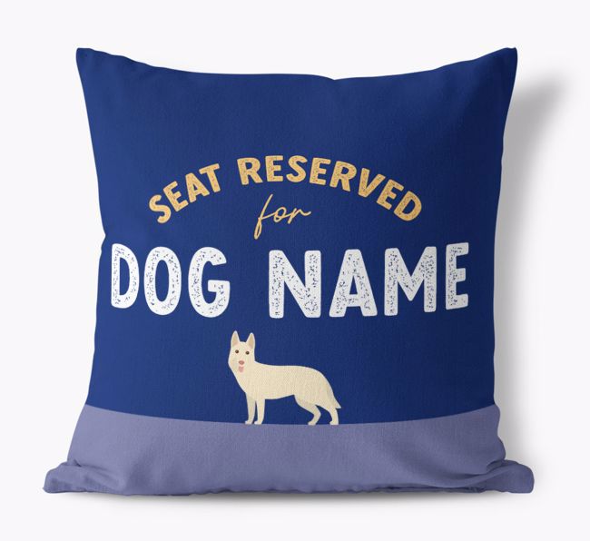 Reserved For: Personalised {breedFullName} Canvas Cushion